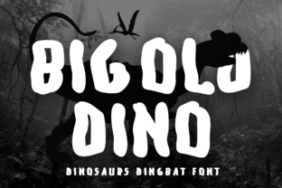Big Old Dino: A Stone-Age Inspired Font for Bold Design