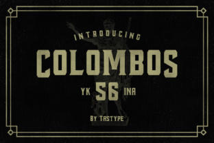 Colombos: A Bold Display Serif for Impactful Design