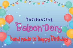 Discover the Fun of Baloon Dory Font