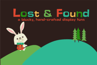 LD Lost and Found: A Whimsical Typeface for Creative Expression