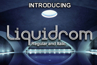 Liquidrom: A Versatile Display Font for Creative and Professional Projects