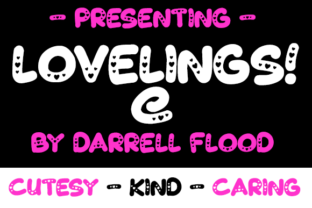 Lovelings: A Stylish Font for Heartwarming Stories