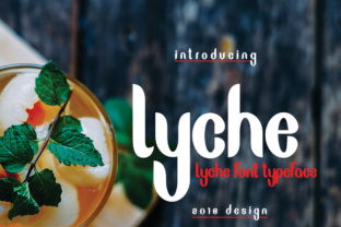 Lyche: A Bold, Elegant Display Font