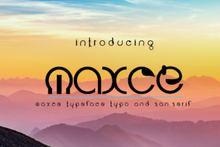 Maxce: A Bold and Versatile Display Font for Every Project