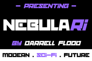 Nebulari: A Bold Font for the Future of Design