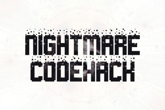 Nightmare Codehack: A Retro Font for Digital Creativity