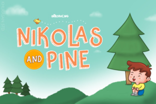 Nikolas and Pine: A Cheerful Display Font for Creative Projects