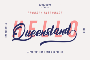 Queensland: A Bold Script for Modern Design Workflows