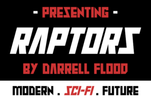 Raptors: The Sci-Fi Font That Defines the Future