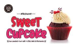 Sweet Cupcake: A Playful Font for Creative Designs