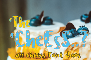The CheEsS: A Unique Display Font with Dots