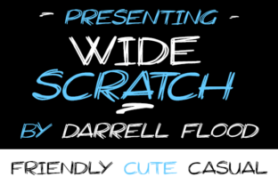 Widescratch: A Creative Font for Every Project
