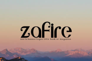 Zafire and Its Unique Dotted Endings: A Deep Dive into Typography and Design
